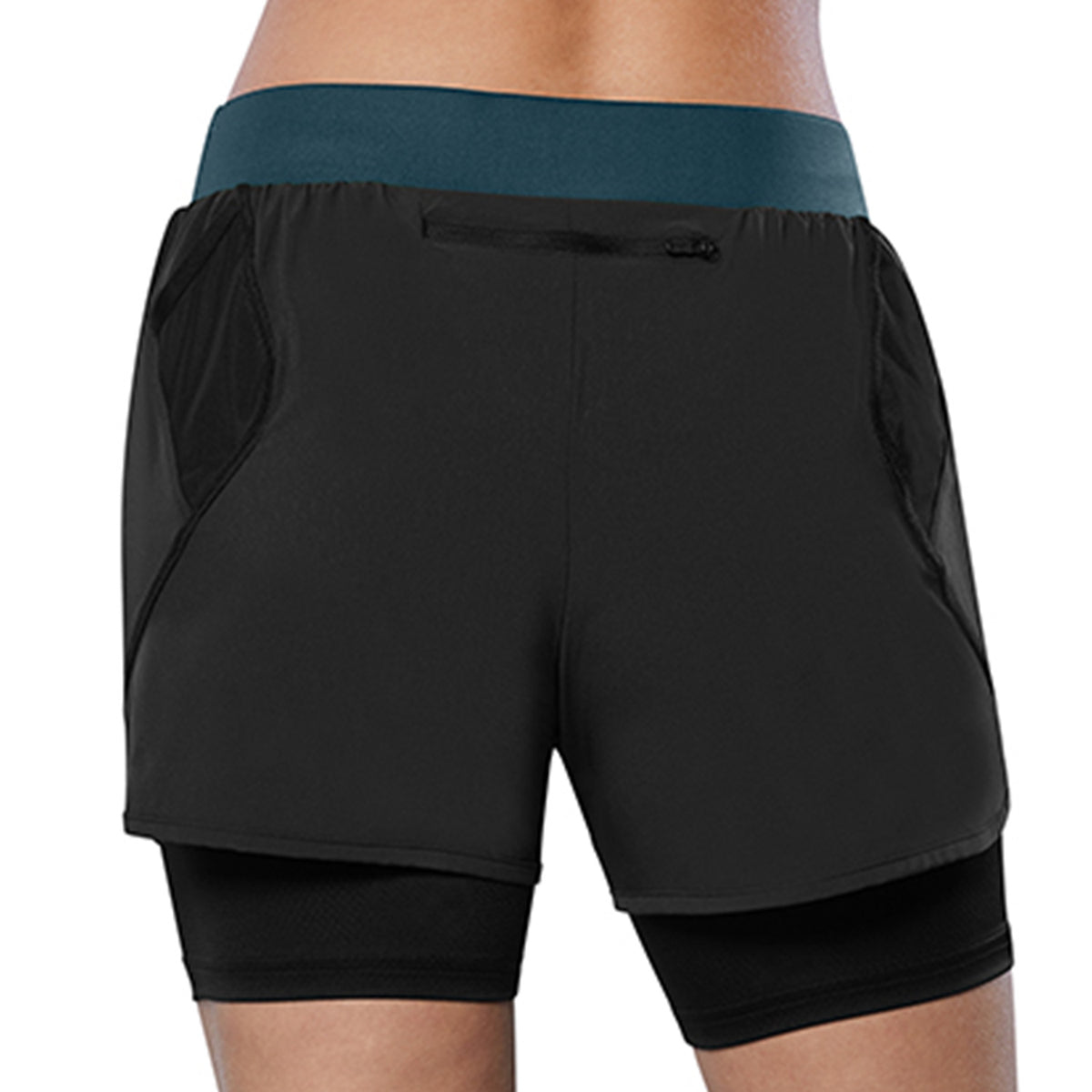 Mizuno ER 2 in 1 4.5in Pantaloncini Black