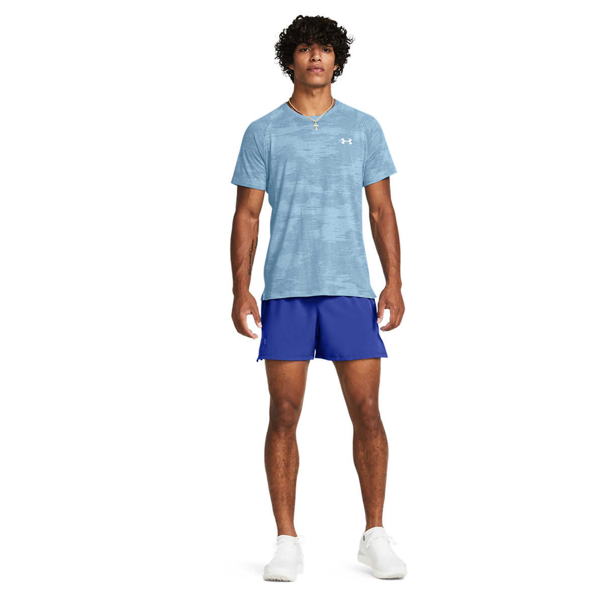 Under Armour Launch Elite 5in Pantaloncini Royal/Graphite