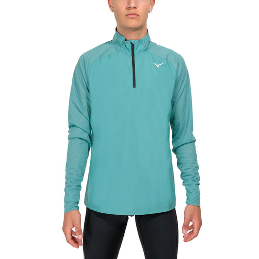 Mizuno Hybrid Maglia Mineral Blue