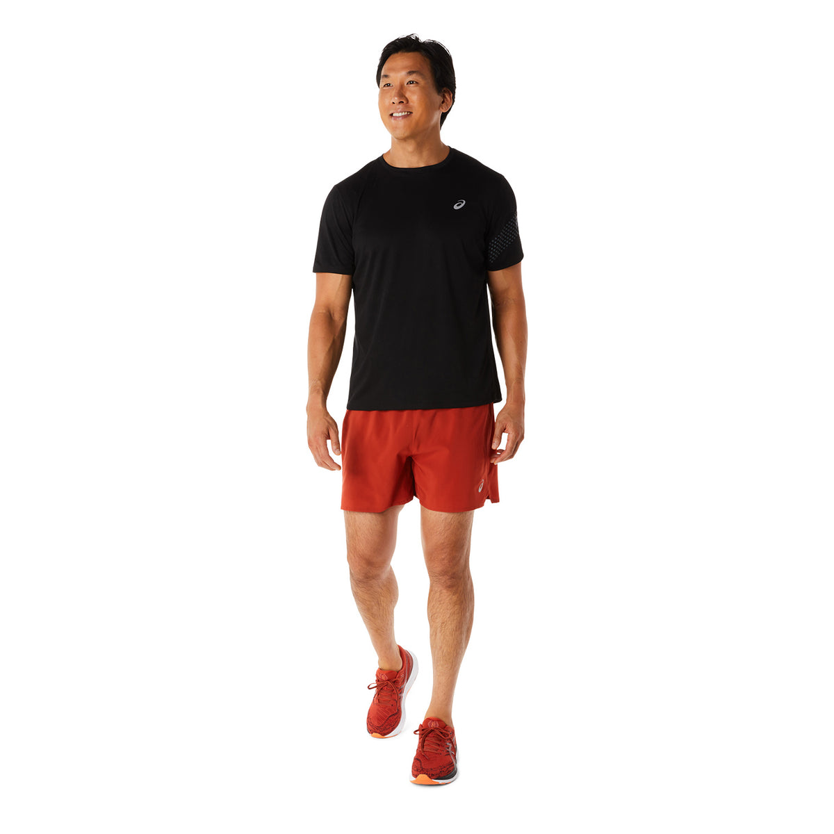 Asics Icon Maglietta Performance Black/Carrier Grey